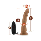 Dr. Skin - 8.5 in Vibrating Realistic Dildo with Suction Cup